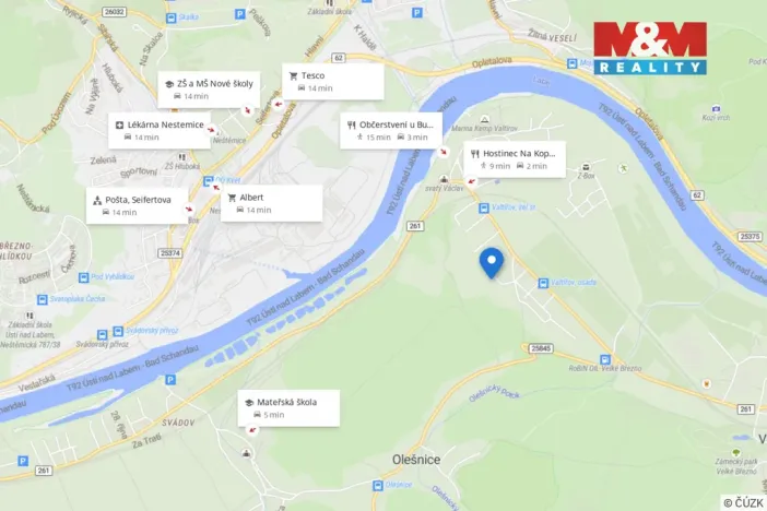 Prodej rodinného domu, Velké Březno - Valtířov, 297 m2