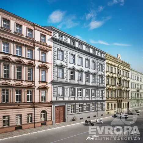Pronájem bytu 1+kk, Praha, Peckova, 30 m2