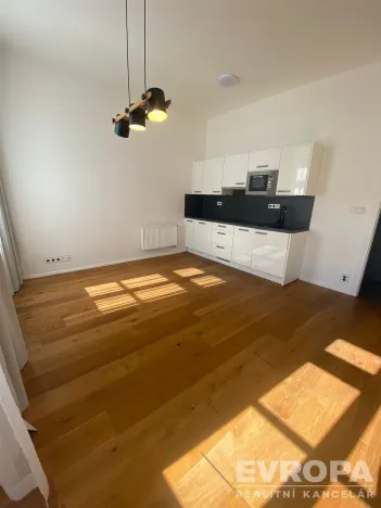 Pronájem bytu 1+kk, Praha, Peckova, 30 m2