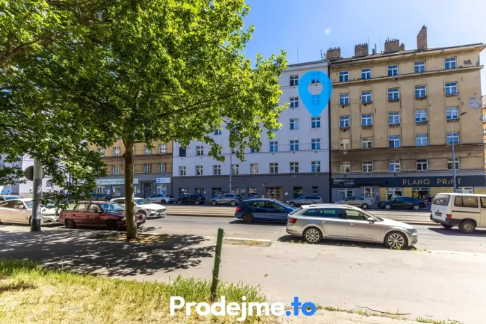 Pronájem bytu 2+kk, Praha - Žižkov, Hartigova, 41 m2