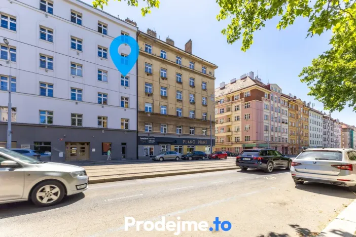 Pronájem bytu 2+kk, Praha - Žižkov, Hartigova, 41 m2