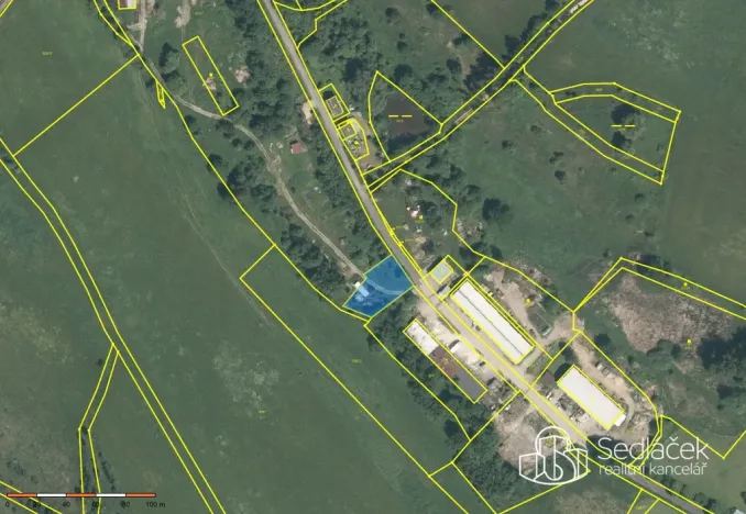 Prodej pozemku pro bydlení, Kraslice, 990 m2