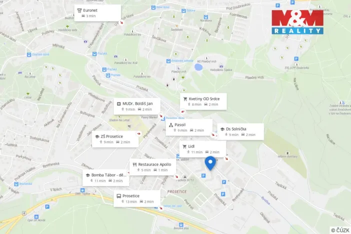 Prodej bytu 4+1, Teplice - Prosetice, Pod hvězdárnou, 76 m2