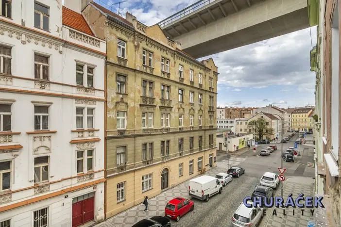 Pronájem bytu 1+kk, Praha - Nusle, Oldřichova, 20 m2