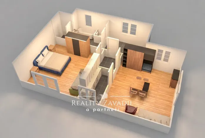 Prodej rodinného domu, Týnec nad Sázavou - Pecerady, 70 m2