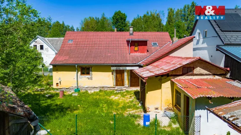 Prodej rodinného domu, Nová Bystřice - Albeř, 71 m2