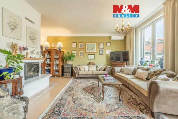 Prodej atypického bytu, Praha, Nuselská, 171 m2