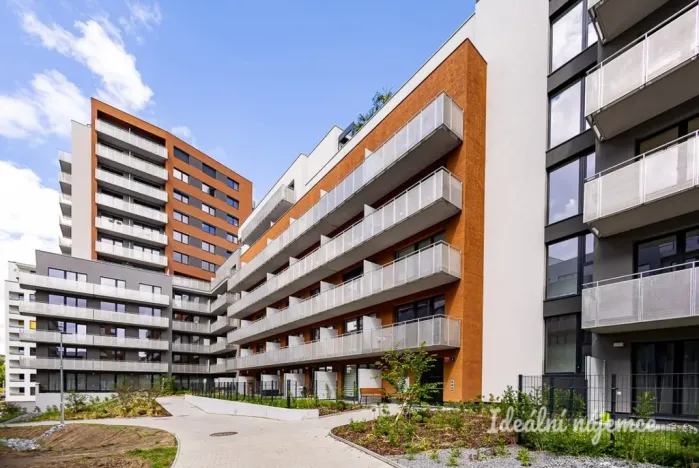 Pronájem bytu 1+kk, Praha - Vysočany, Gerstelova, 37 m2