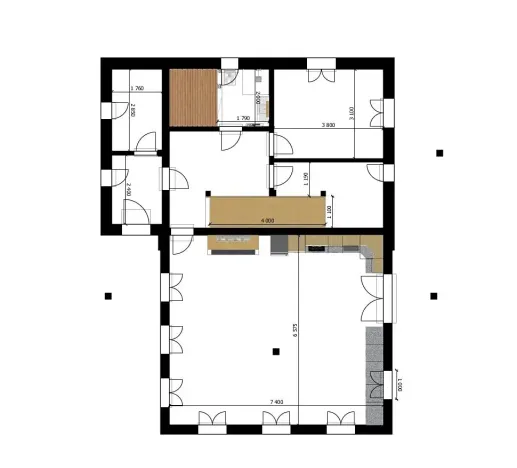 Prodej rodinného domu, Rudník, 222 m2
