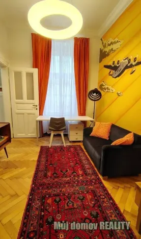 Pronájem bytu 1+1, Praha - Nové Město, Hálkova, 38 m2