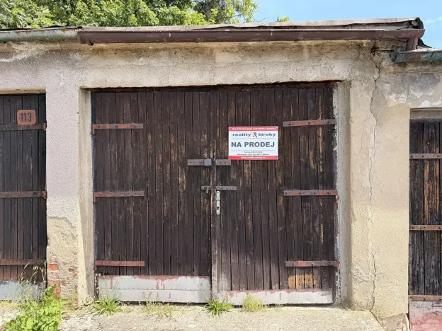 Prodej garáže, Krupka, 19 m2