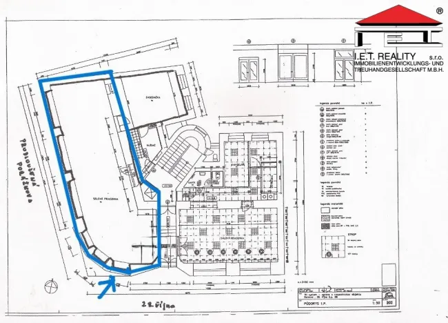 Pronájem obchodního prostoru, Ostrava, 28. října, 100 m2