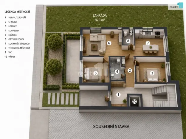 Prodej ubytování, Makarska, Ulica Mate Vladića, Chorvatsko, 71 m2