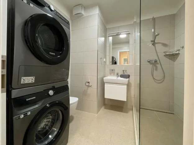 Pronájem bytu 1+kk, Praha - Hlubočepy, náměstí Olgy Scheinpflugové, 49 m2