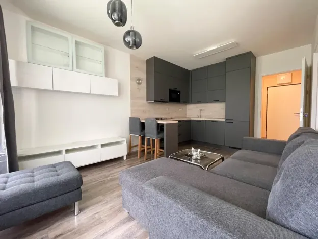 Pronájem bytu 1+kk, Praha - Hlubočepy, náměstí Olgy Scheinpflugové, 49 m2