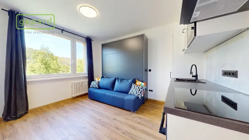 Pronájem bytu 1+kk, Ústí nad Labem - Střekov, Tolstého, 20 m2