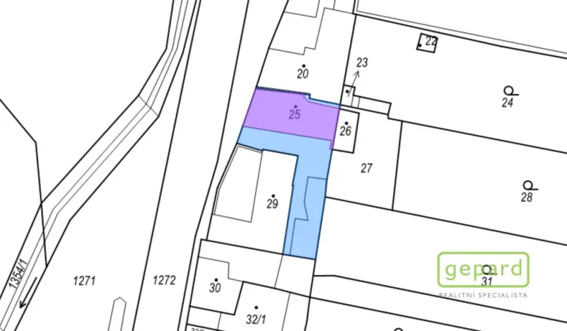 Prodej rodinného domu, Hostivice, Husovo náměstí, 66 m2