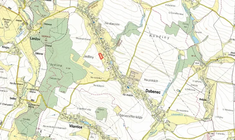 Prodej louky, Dubenec, 7978 m2