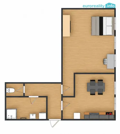 Prodej bytu 1+1, Česká Lípa, Svojsíkova stezka, 62 m2