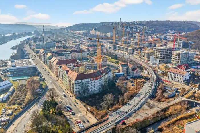 Pronájem bytu 2+kk, Praha - Smíchov, Strakonická, 44 m2