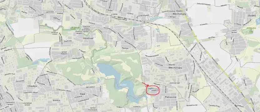 Prodej pozemku, Praha, 991 m2