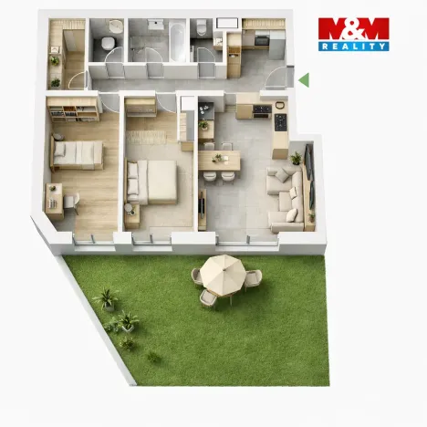 Prodej bytu 3+kk, Praha - Střížkov, Střížkovská, 95 m2