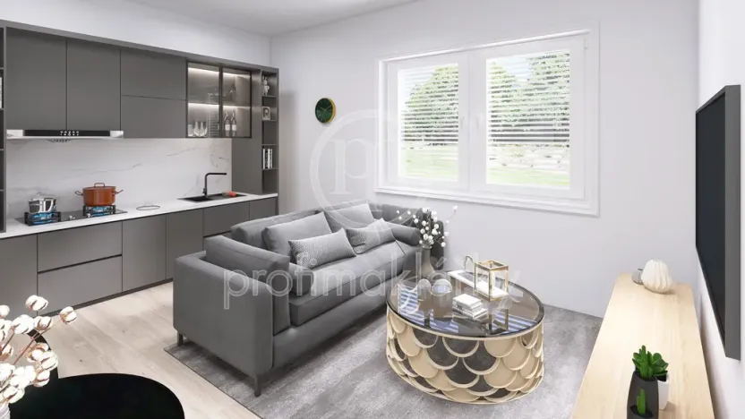 Prodej bytu 2+kk, Oslavany, Široká, 44 m2