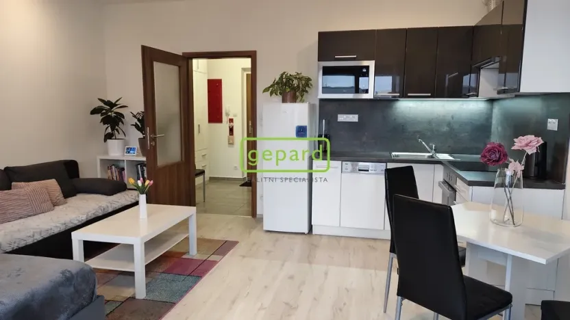 Pronájem bytu 1+kk, Brno - Žebětín, Lišejníková, 31 m2