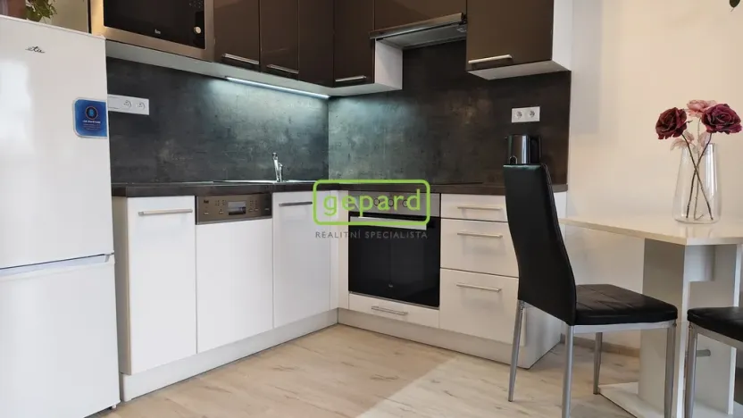Pronájem bytu 1+kk, Brno - Žebětín, Lišejníková, 31 m2