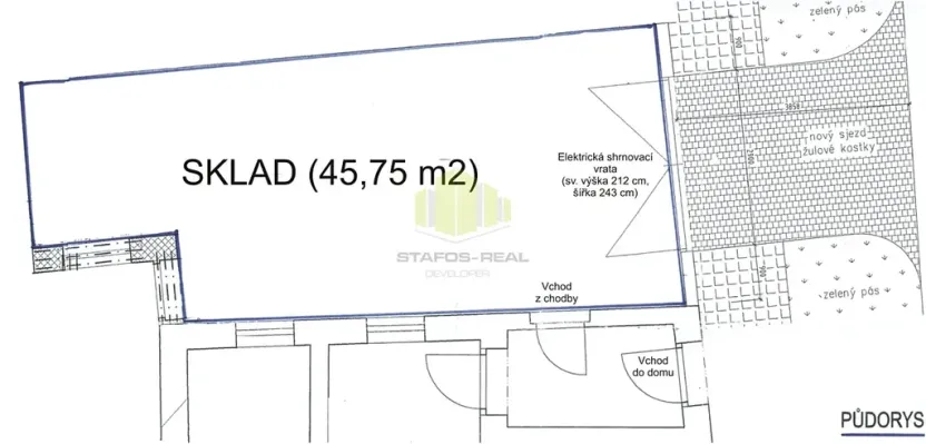 Pronájem kanceláře, Olomouc, U solných mlýnů, 120 m2