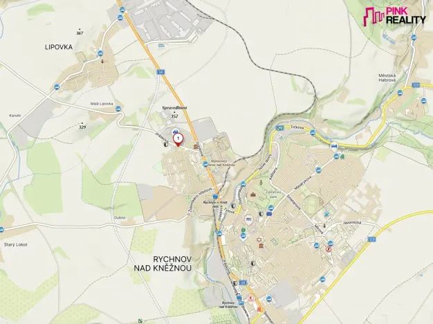 Prodej garáže, Rychnov nad Kněžnou, Jiráskova, 16 m2