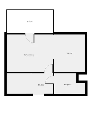 Pronájem bytu 1+kk, Praha - Hloubětín, Granitova, 40 m2