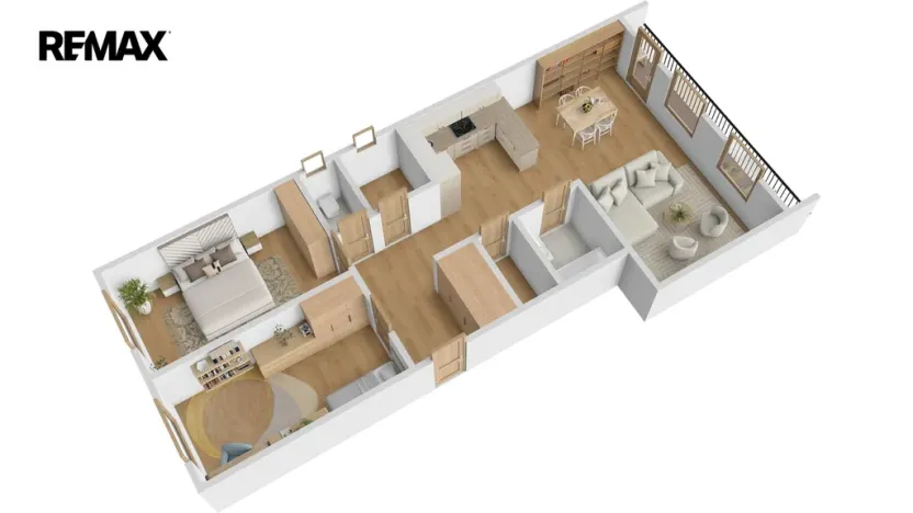 Pronájem bytu 3+kk, Hradec Králové - Nový Hradec Králové, Na Občinách, 74 m2