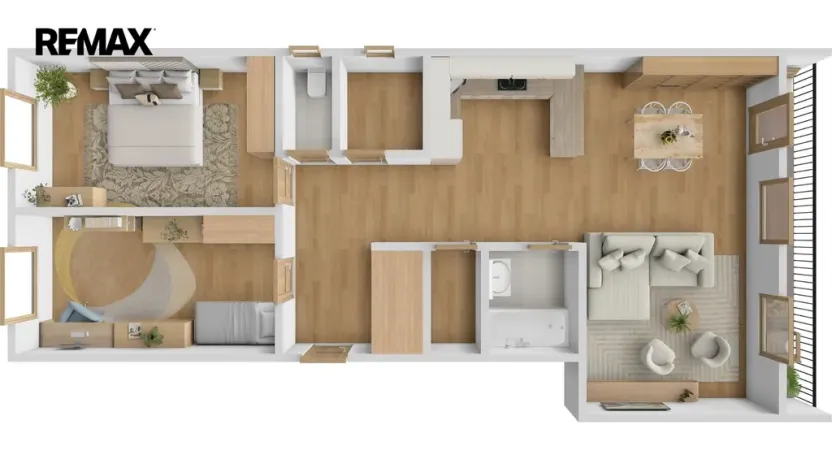 Pronájem bytu 3+kk, Hradec Králové - Nový Hradec Králové, Na Občinách, 74 m2