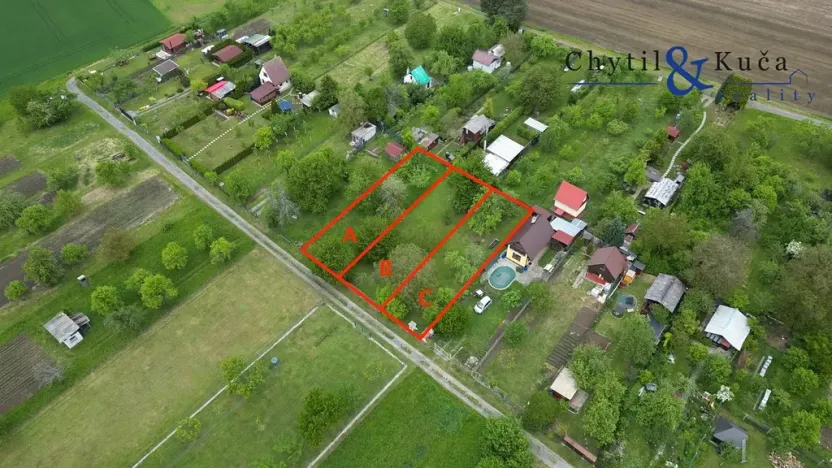Prodej zahrady, Pavlovice u Přerova, 1200 m2