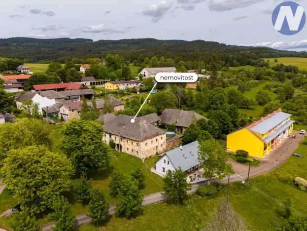 Prodej rodinného domu, Horní Planá - Pernek, 500 m2
