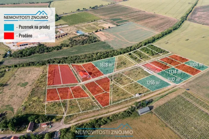 Prodej pozemku pro bydlení, Havraníky, 1008 m2