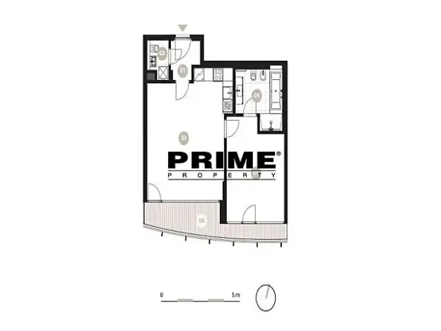 Pronájem bytu 2+kk, Praha - Smíchov, Holečkova, 62 m2