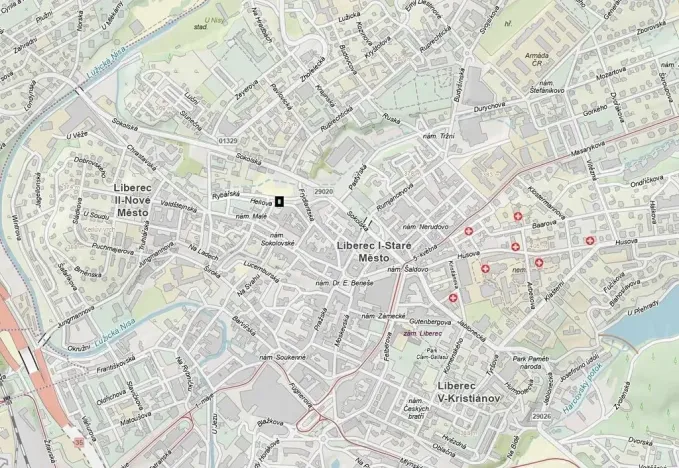 Prodej pozemku pro bydlení, Liberec, Rybářská, 104 m2