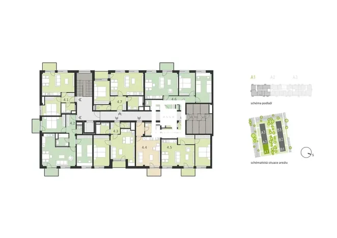 Prodej bytu 3+kk, Ostrava, Hasičská, 72 m2