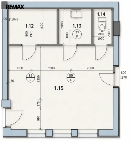 Pronájem kanceláře, Olomouc - Nová Ulice, Horní lán, 25 m2