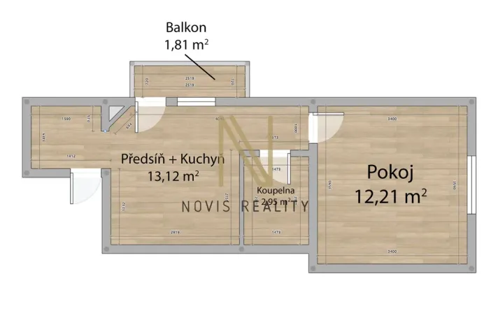 Pronájem bytu 1+1, Plzeň - Jižní Předměstí, Klatovská třída, 30 m2