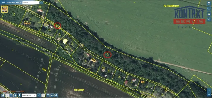 Prodej lesa, Kropáčova Vrutice - Střížovice, 12158 m2