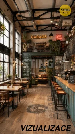 Pronájem restaurace, Pardubice, Hronovická, 240 m2