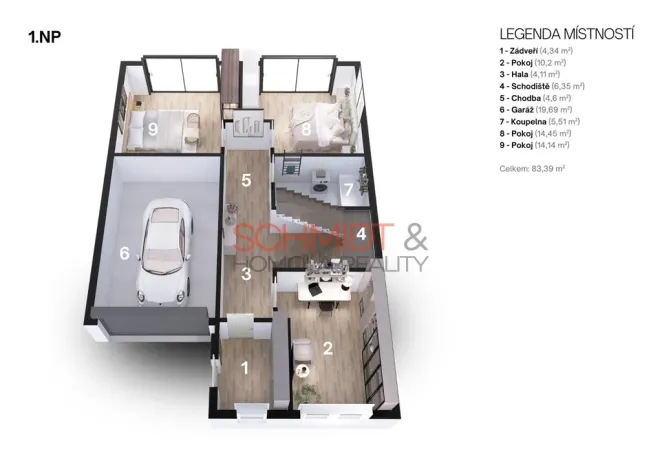 Prodej rodinného domu, Bořetice, 160 m2