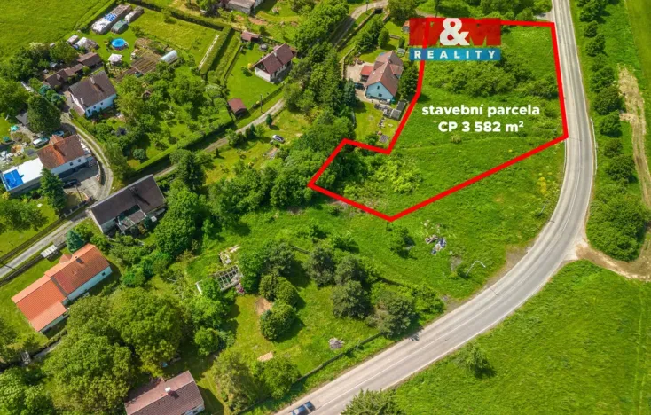 Prodej pozemku pro bydlení, Žandov - Heřmanice, 3582 m2