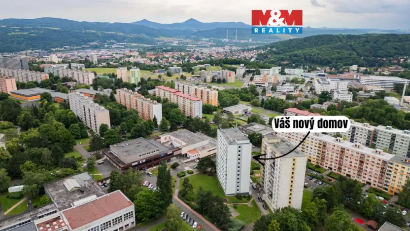 Prodej bytu 2+1, Ústí nad Labem - Severní Terasa, Oblá, 62 m2
