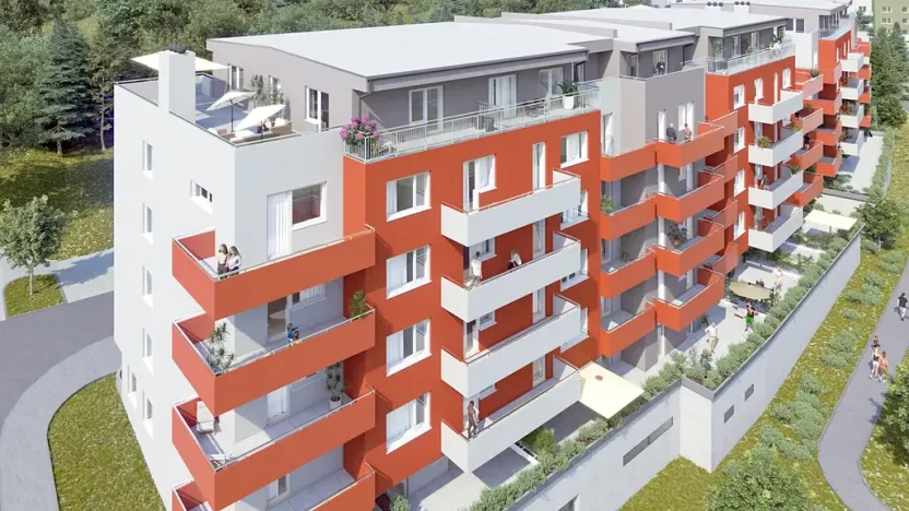 Prodej bytu 1+kk, Brno, Chvalovka, 42 m2