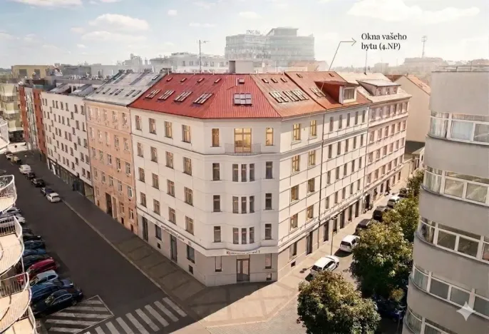 Pronájem bytu 1+kk, Praha - Libeň, 26 m2