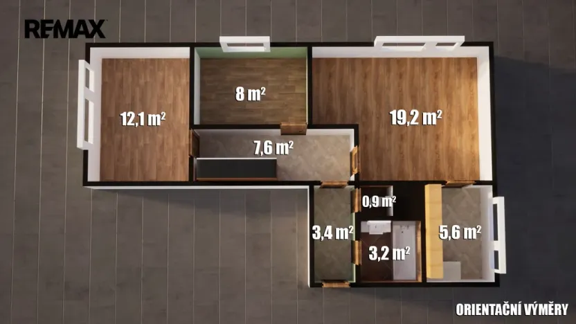 Prodej bytu 3+1, Česká Lípa, Cvikovská, 61 m2